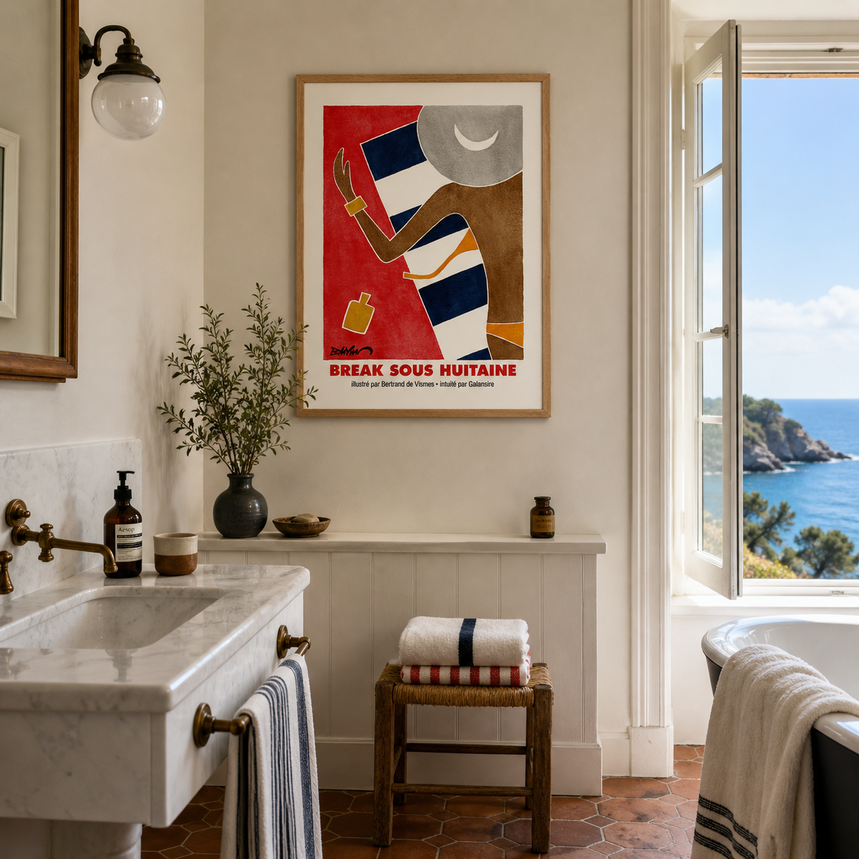 Affiche Assertive Break Sous Huitaine